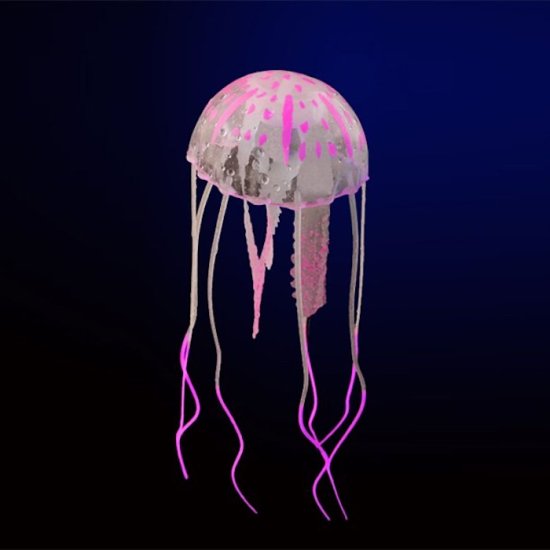 LED lamp with jellyfish - Click Image to Close