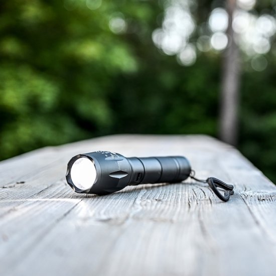 LED Flashlight - Rechargeable (USB) - Click Image to Close