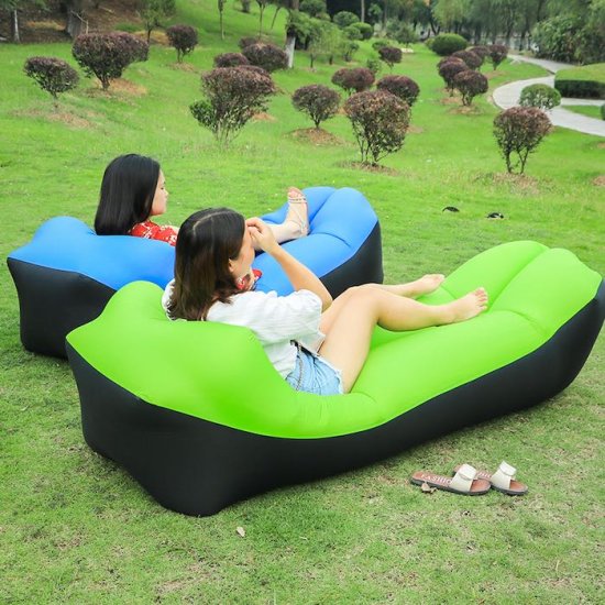 Air Bed - Inflatable sun lounger and sofa - Click Image to Close