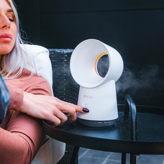 Night light with humidifier - Click Image to Close