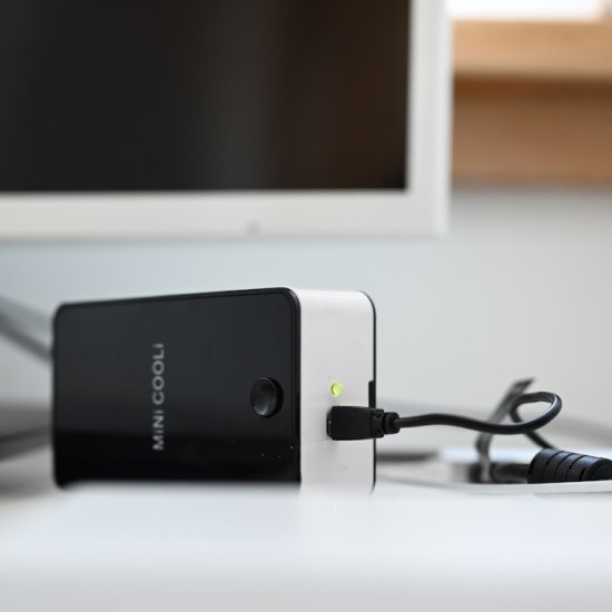 Rechargeable USB-fan - Click Image to Close