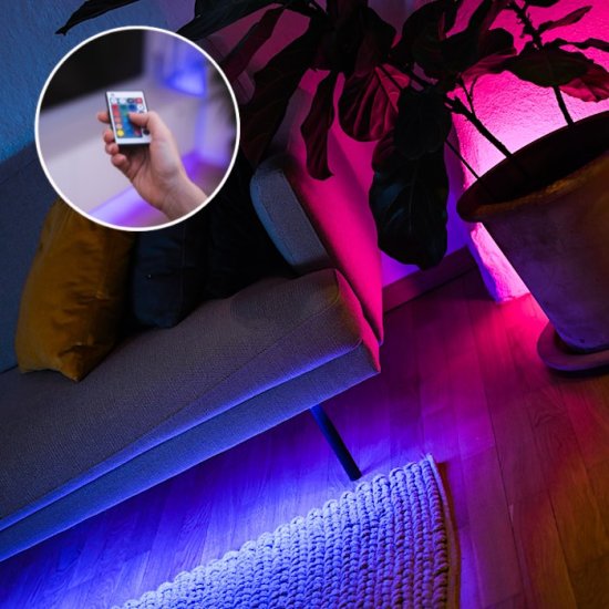 Self-adhesive LED-loop (3 m) - Click Image to Close