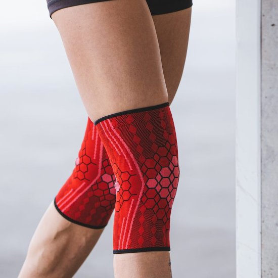 Knee protection with compression and anti-slip - Click Image to Close