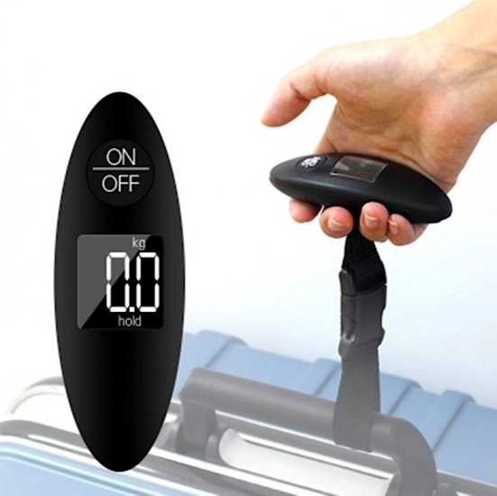 Digital luggage scale - Up to 40 kg - Click Image to Close