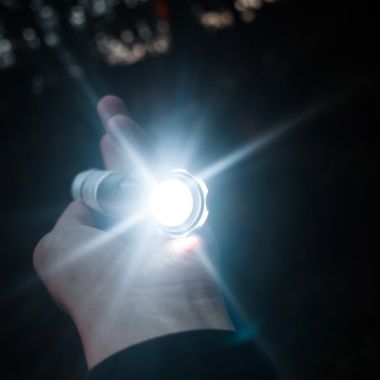 Tactical flashlight - Click Image to Close