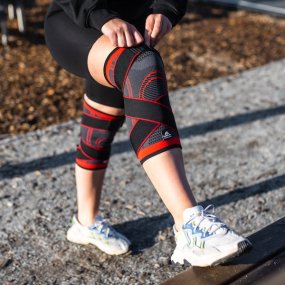 Adjustable knee-support