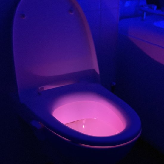 LED lighting for the toilet - Click Image to Close