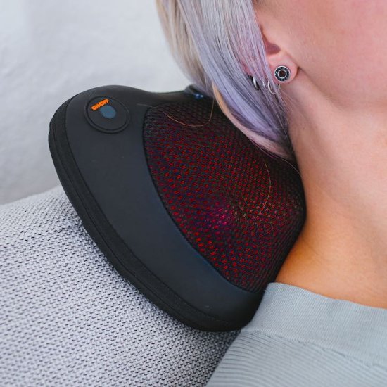 Wireless massage pillow with heat - Click Image to Close