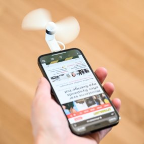Mini-fan for iPhone och Android