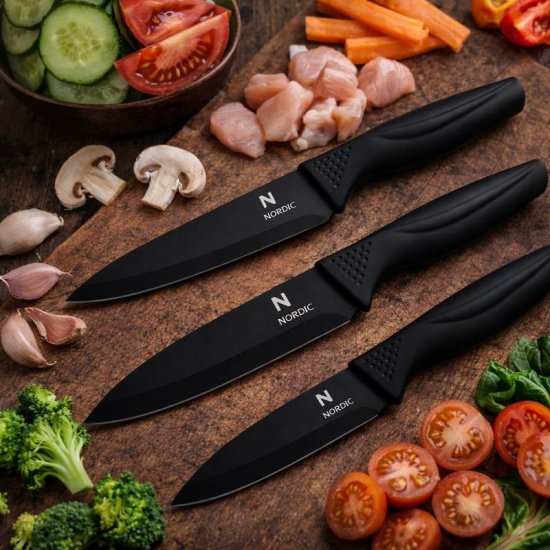 Ceramic knives (3-pack) - Click Image to Close