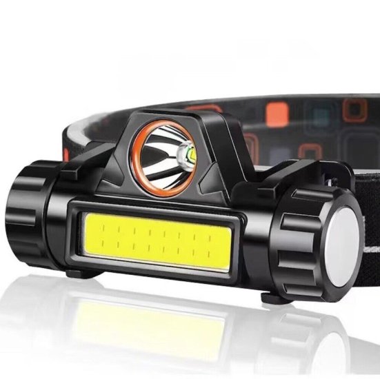 Rechargeable headlamp with LED - Click Image to Close