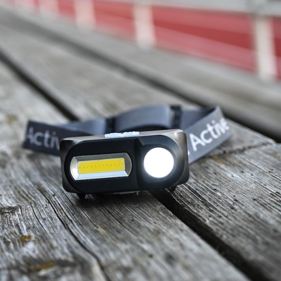 Rechargeable headlamp with LED - Click Image to Close