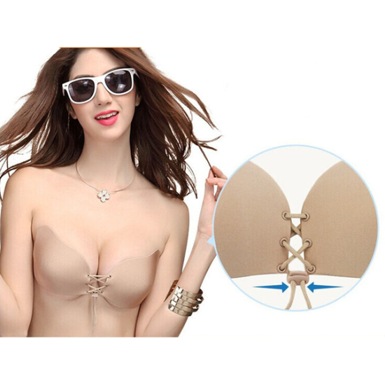 Self-adhesive bra in silicone - Click Image to Close