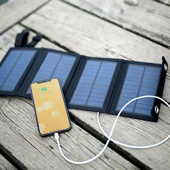 Waterproof Solar Charger USB - Click Image to Close