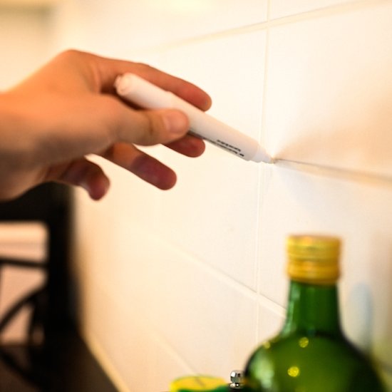 Grout pen for tiles - Click Image to Close