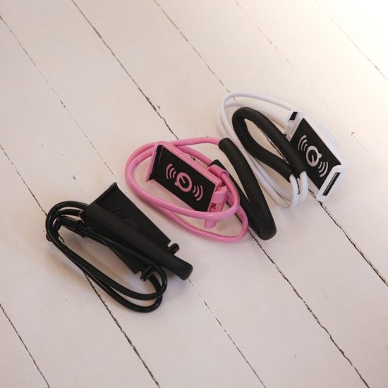 Mobile holder for the neck - hands-free - Click Image to Close