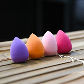 Makeup sponge in a 4-pack