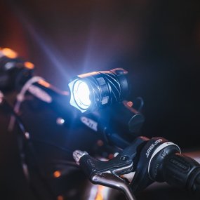 Bike light with built in battery