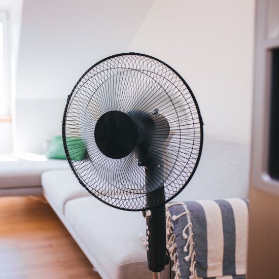 Silent floor fan - Click Image to Close