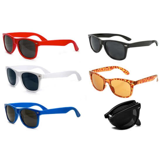 Sunglasses in wayfarer model - Click Image to Close