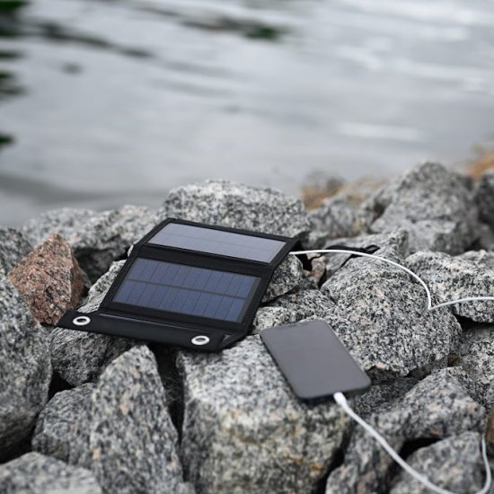 Waterproof Solar Charger USB - Click Image to Close