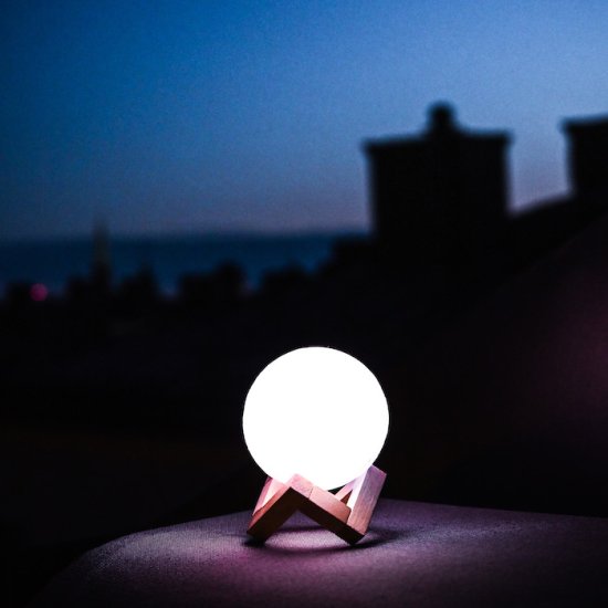Night light Moon 3D - Click Image to Close