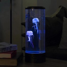 LED lamp with jellyfish