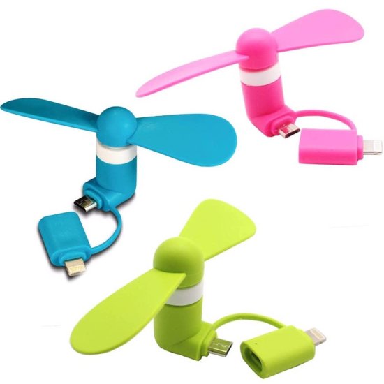 Mini-fan for iPhone och Android - Click Image to Close