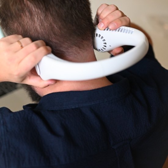 Neck and face fan USB - Click Image to Close