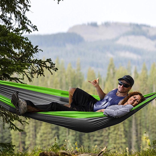 2-Person Lightweight Portable Nylon Hammock
