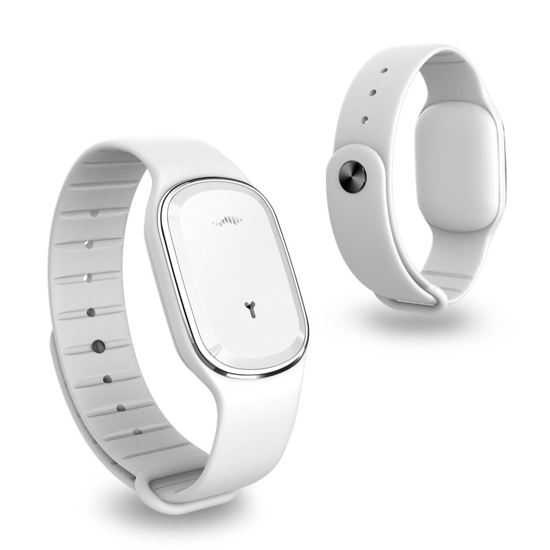 Mosquito bracelet with ultrasound