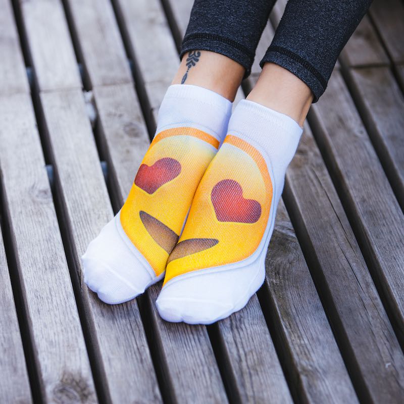 Emoji socks (4 pairs) - Click Image to Close