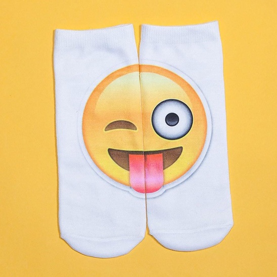 Emoji socks (4 pairs) - Click Image to Close