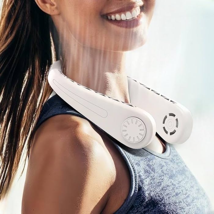 Neck and face fan USB