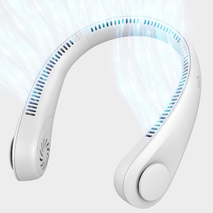 Neck and face fan USB