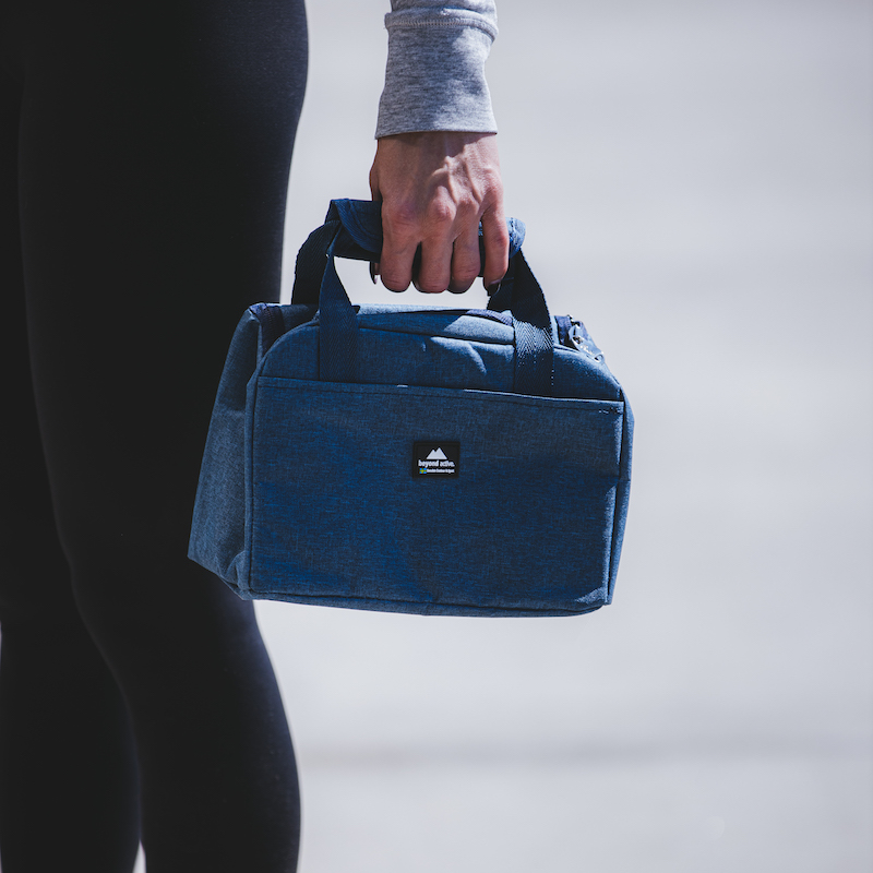 Cooling bag in soft fabric