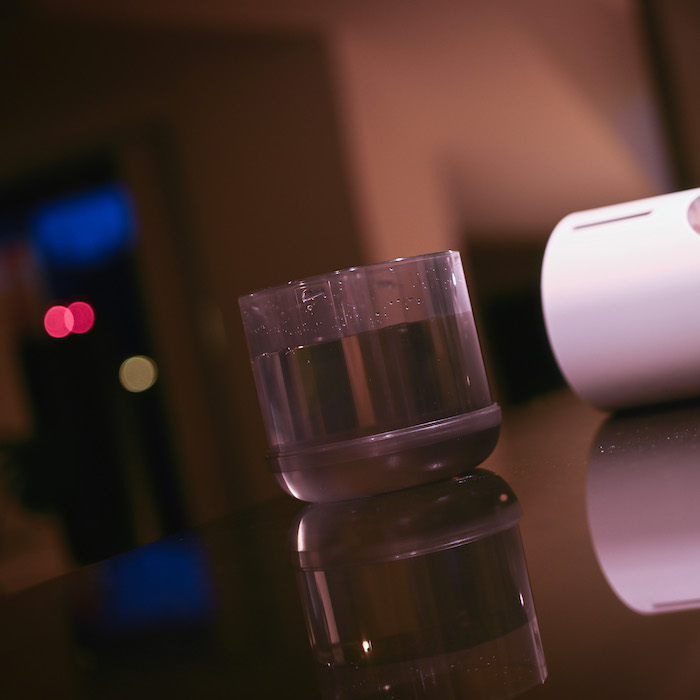 Humidifier with built in light