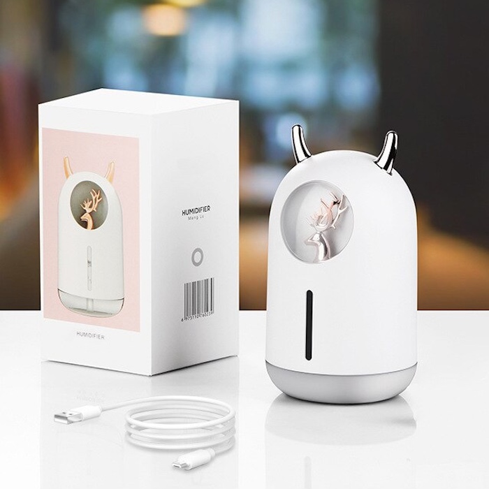 Humidifier with built in light