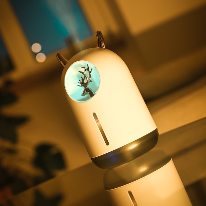 Humidifier with built in light