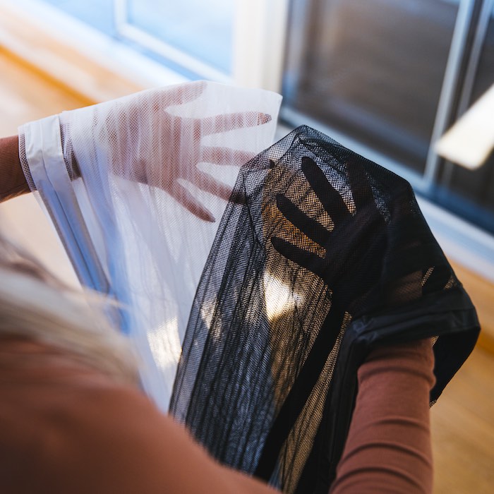 Magnetic mosquito mesh