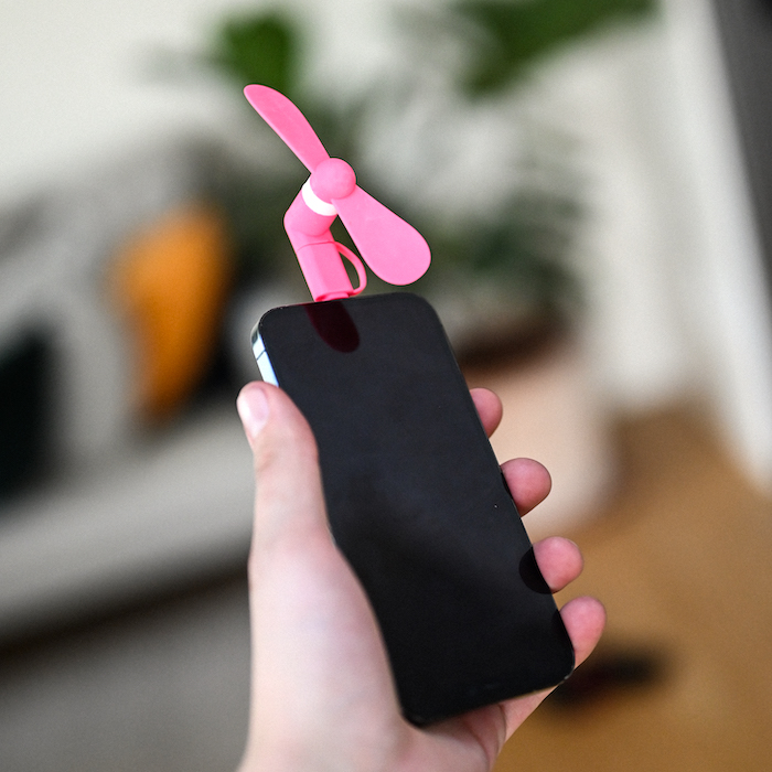 Mini-fan for iPhone och Android