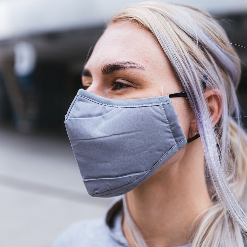 Face Mask - PM2.5 + 2 filter