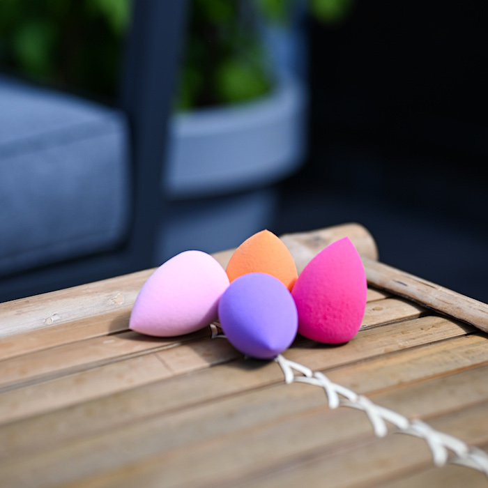 Makeup sponge in a 4-pack