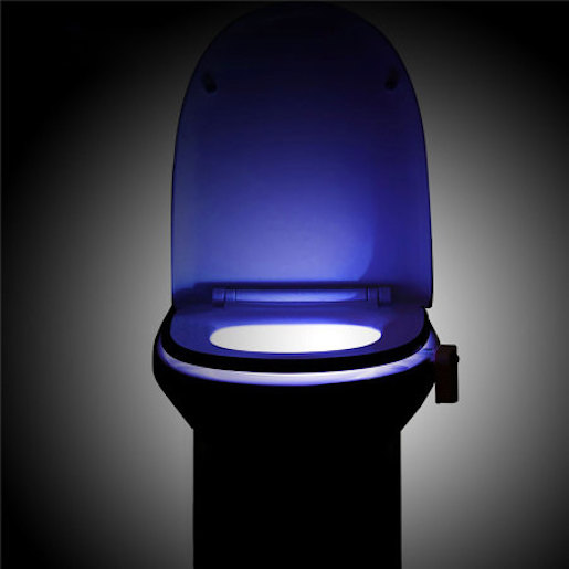LED lighting for the toilet