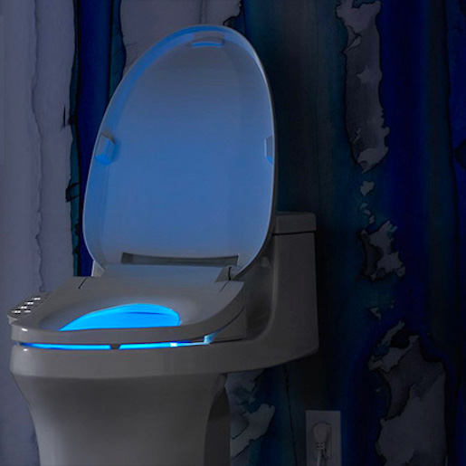 LED lighting for the toilet