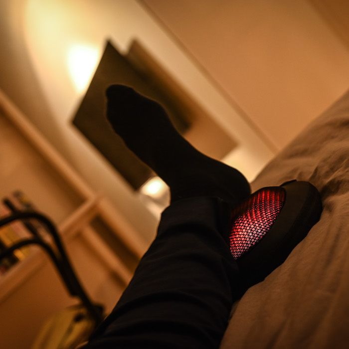 Wireless massage pillow with heat