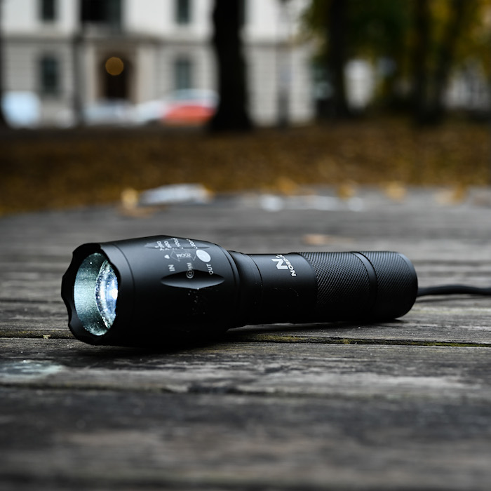 LED Flashlight - Rechargeable (USB) - Click Image to Close